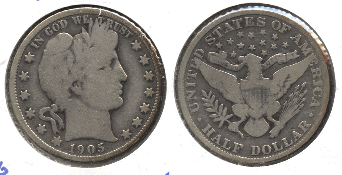 1905 Barber Half Dollar Good-4 #c