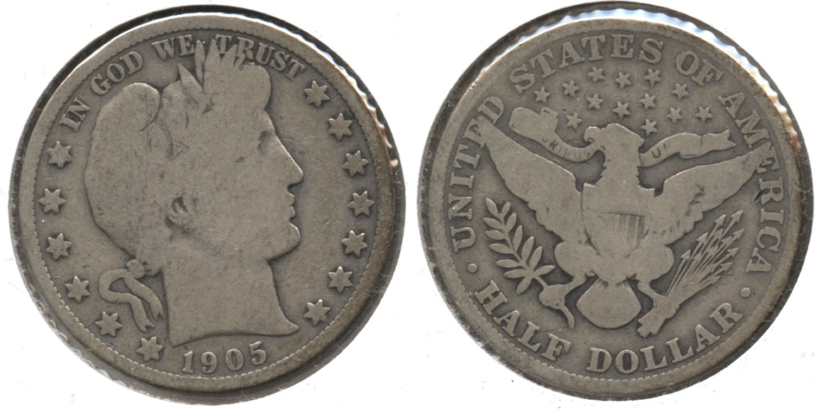 1905 Barber Half Dollar Good-4 #d