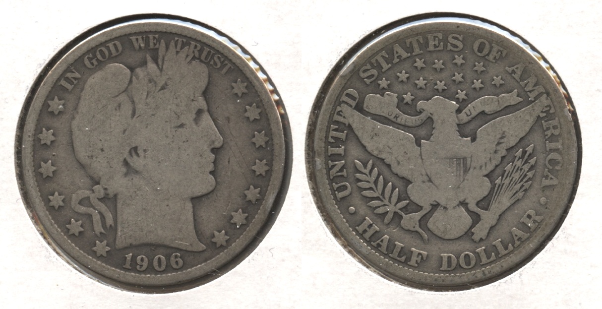 1906 Barber Half Dollar Good-4 #o