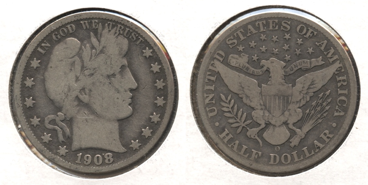 1908-O Barber Half Dollar Good-4 #q