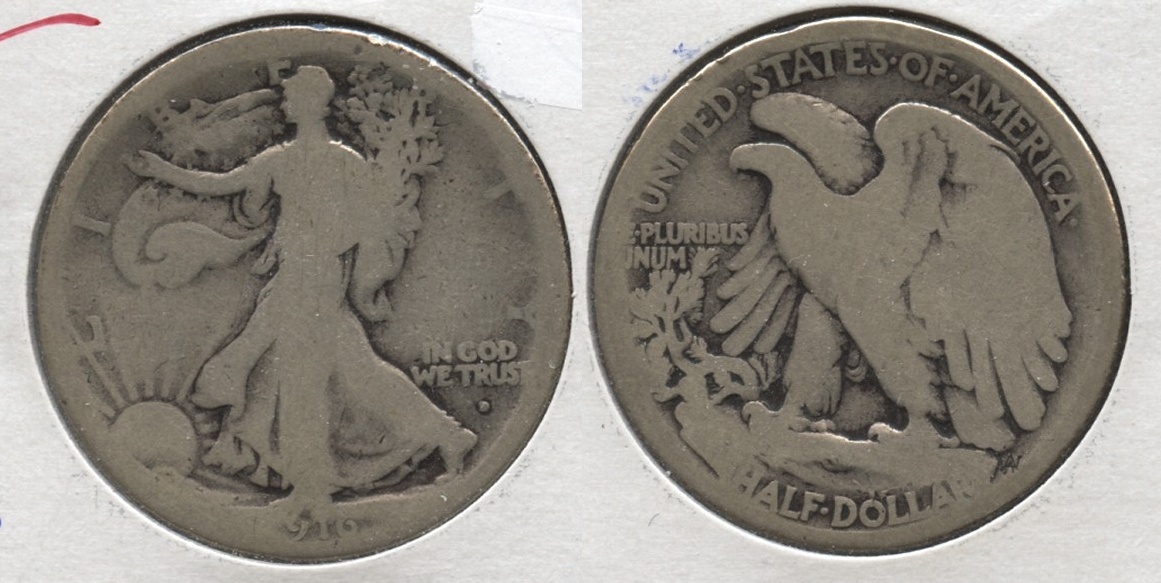 1916-D Walking Liberty Half Dollar AG-3 #h