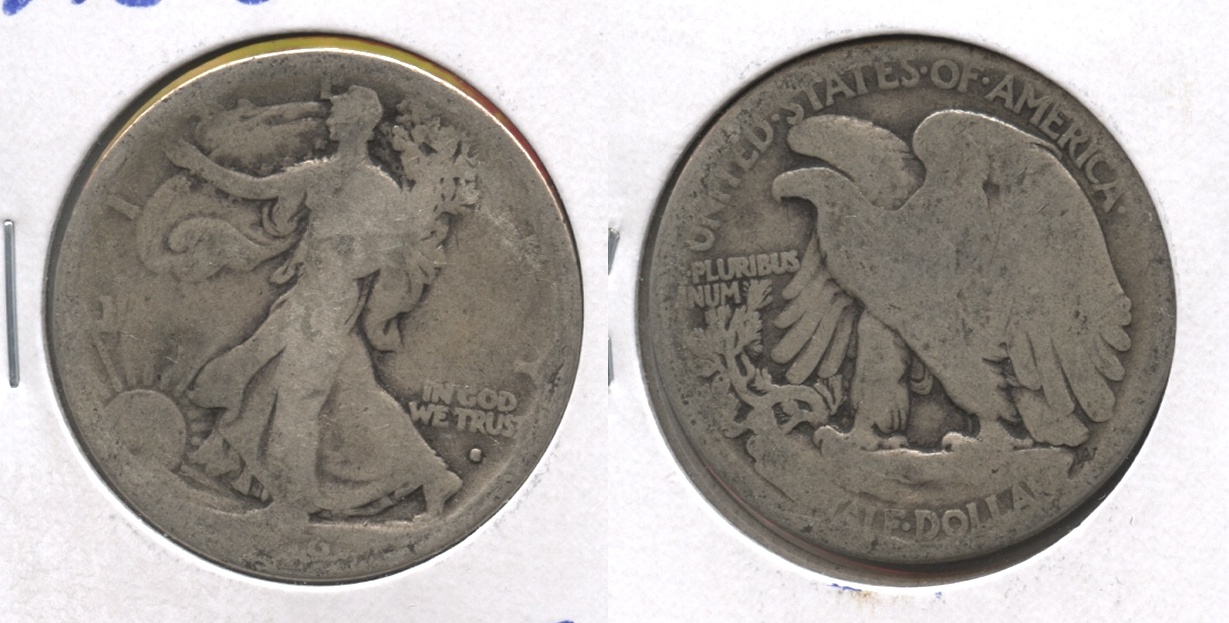1916-S Walking Liberty Half Dollar Fair-2 #a