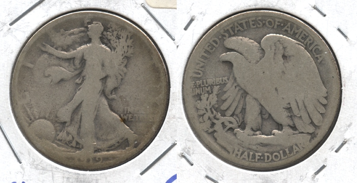 1919 Walking Liberty Half Dollar Good-4 #m
