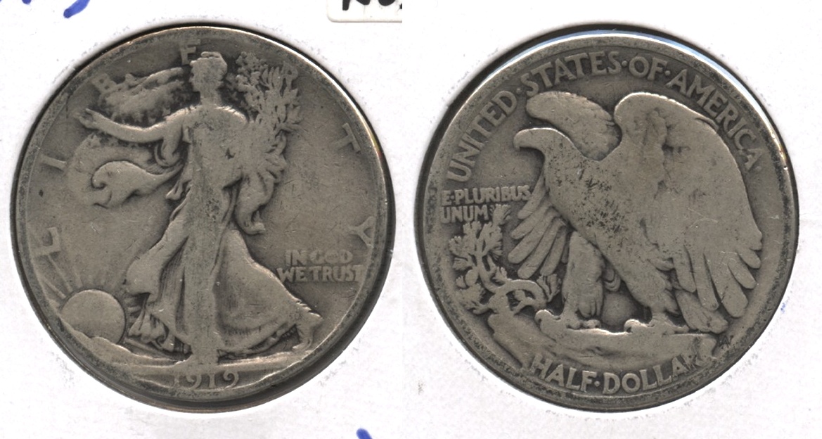 1919 Walking Liberty Half Dollar Good-6