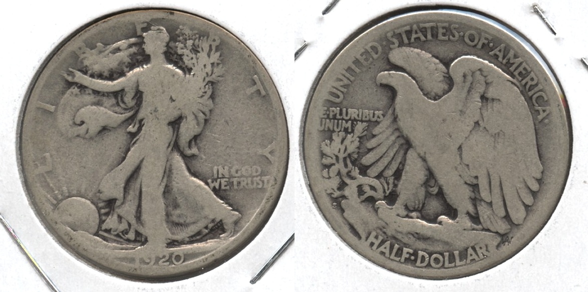 1920-S Walking Liberty Half Dollar Good-4 #x
