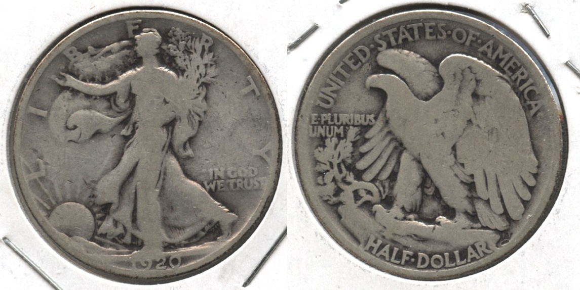 1920 Walking Liberty Half Dollar Good-4 #j