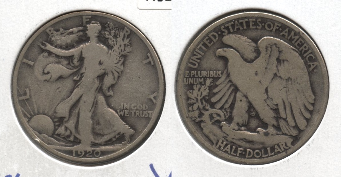 1920 Walking Liberty Half Dollar Good-4 #n