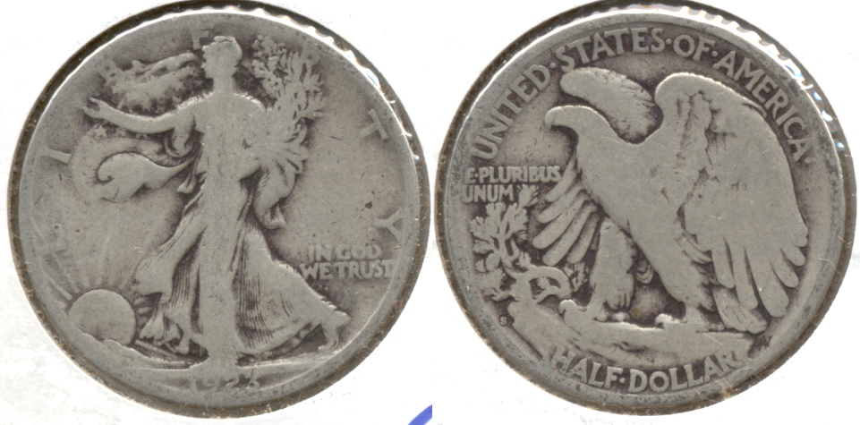 1923-S Walking Liberty Half Dollar Good-4 a