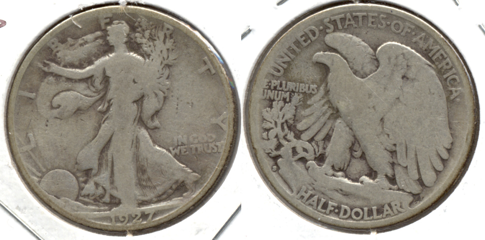1927-S Walking Liberty Half Dollar Good-4 e
