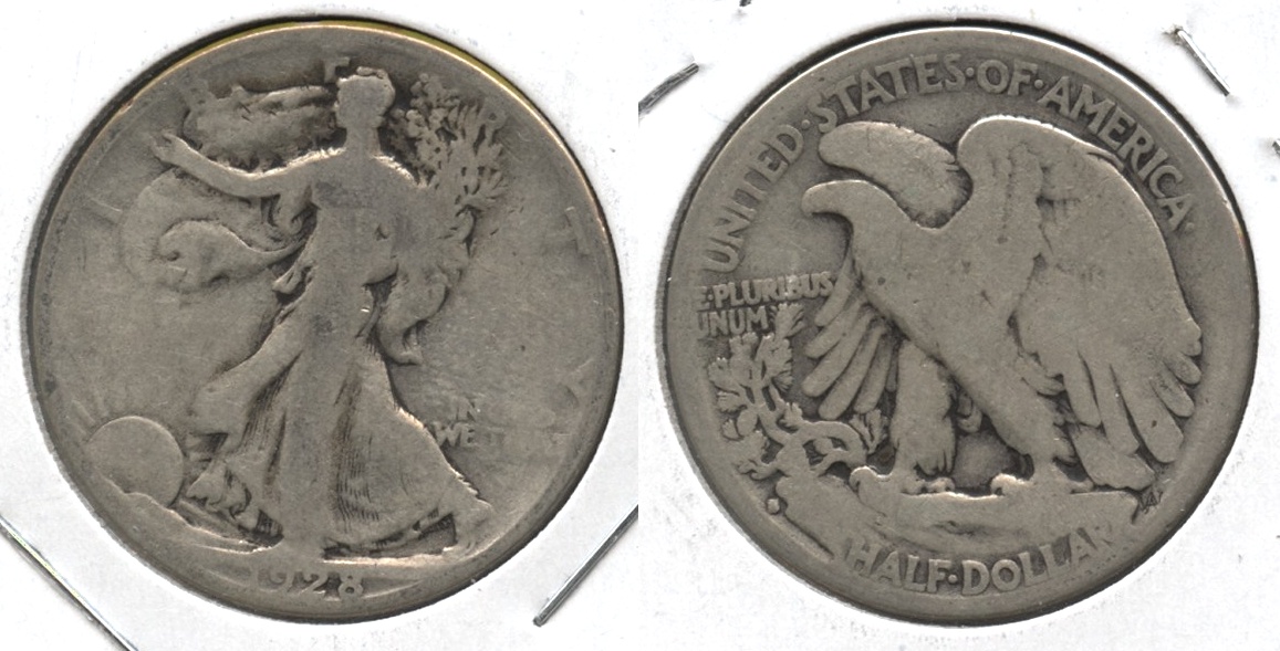 1928-S Walking Liberty Half Dollar Good-4 #i