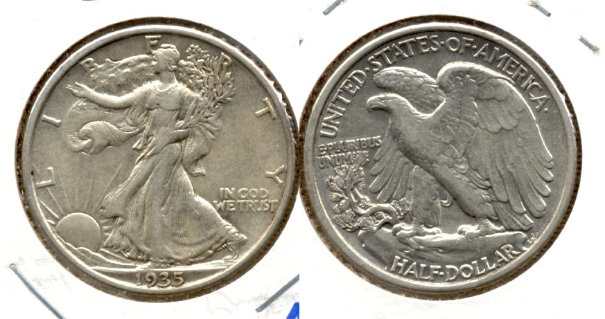 1935 Walking Liberty Half Dollar AU-50 c
