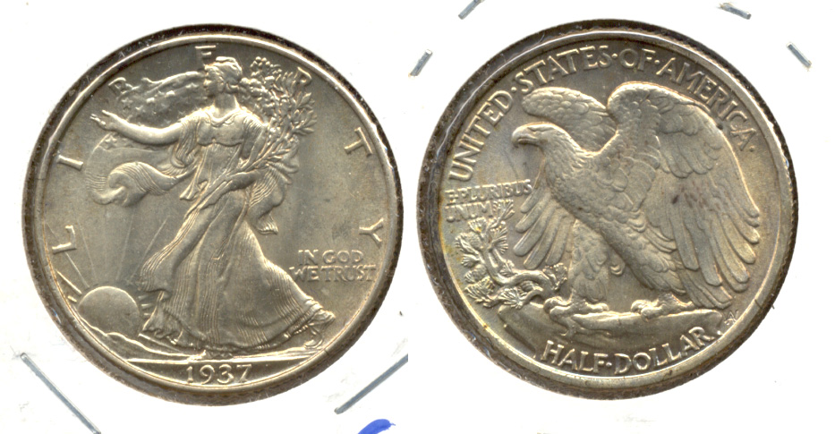 1937 Walking Liberty Half Dollar MS-63