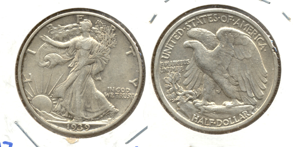 1939-S Walking Liberty Half Dollar EF-40 b