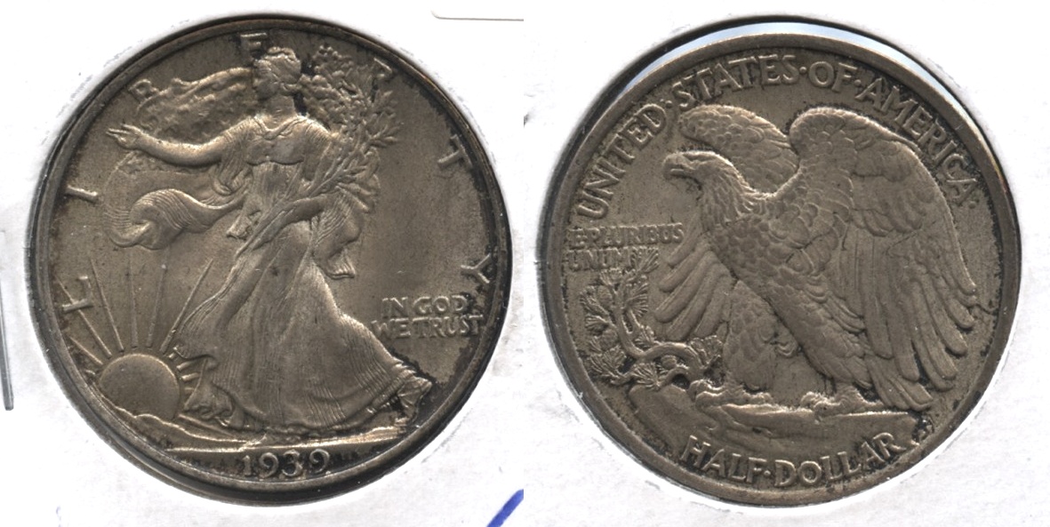 1939 Walking Liberty Half Dollar MS-64
