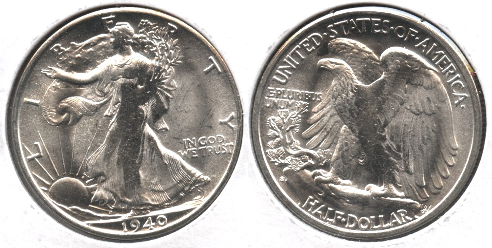 1940-S Walking Liberty Half Dollar MS-63 #b