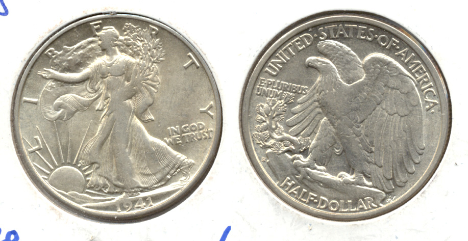 1941-S Walking Liberty Half Dollar AU-50 i