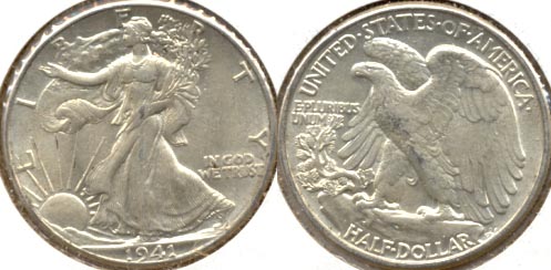 1941 Walking Liberty Half Dollar AU-55 a