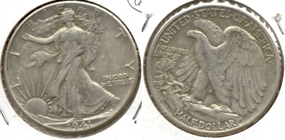 1941 Walking Liberty Half Dollar EF-40 c