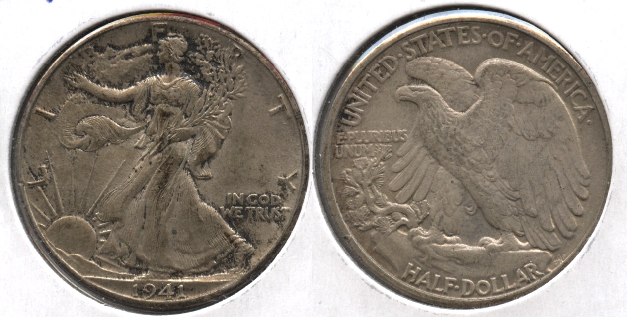 1941 Walking Liberty Half Dollar MS-63 #c