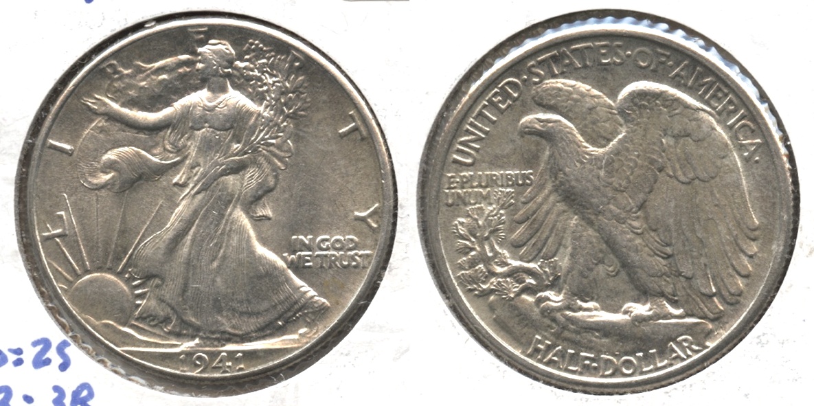1941 Walking Liberty Half Dollar MS-63 #i