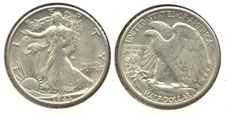 1943-S Walking Liberty Half Dollar AU-50 i