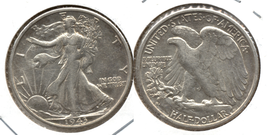1943-S Walking Liberty Half Dollar AU-50 m