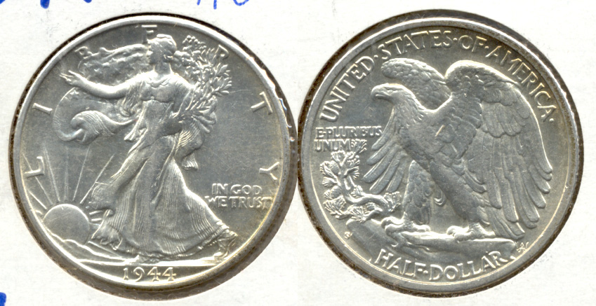 1944-S Walking Liberty Half Dollar AU-50