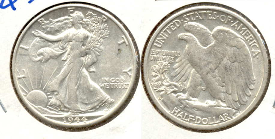 1944-S Walking Liberty Half Dollar AU-50 c