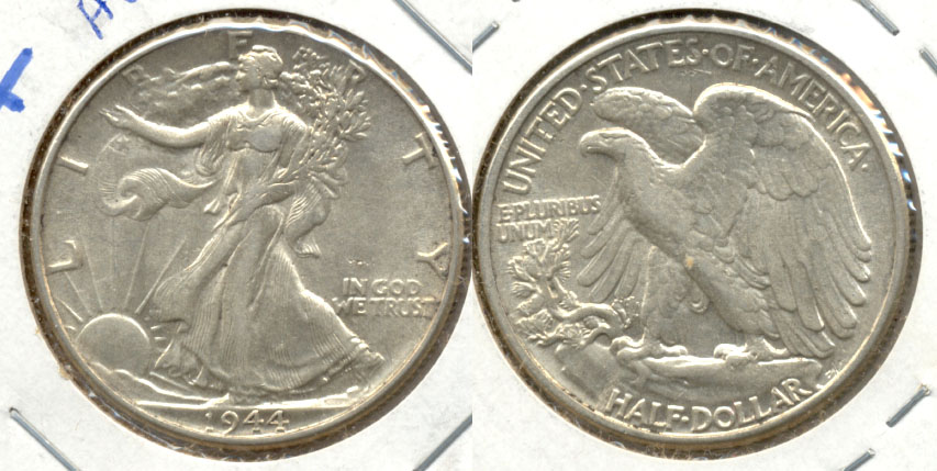 1944 Walking Liberty Half Dollar AU-50
