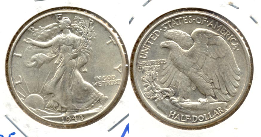 1944 Walking Liberty Half Dollar AU-50 e