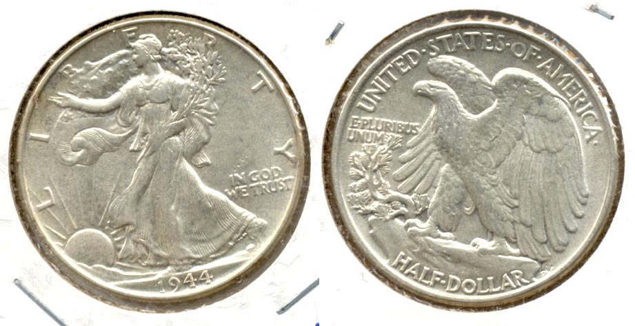 1944 Walking Liberty Half Dollar AU-50 g