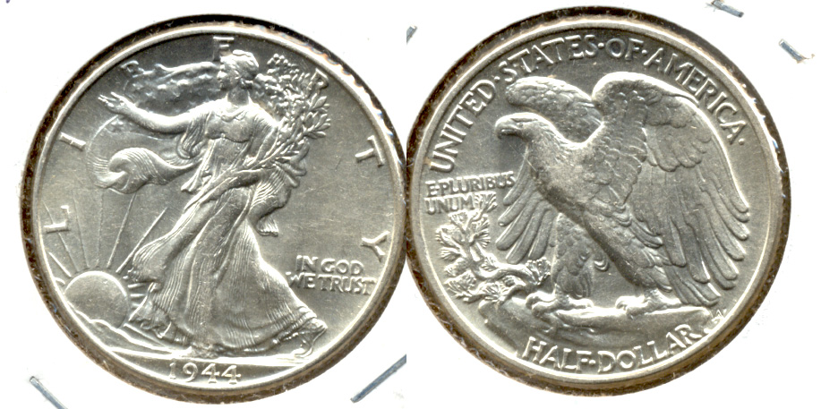 1944 Walking Liberty Half Dollar AU-55 j