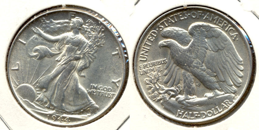 1944 Walking Liberty Half Dollar MS-60 a