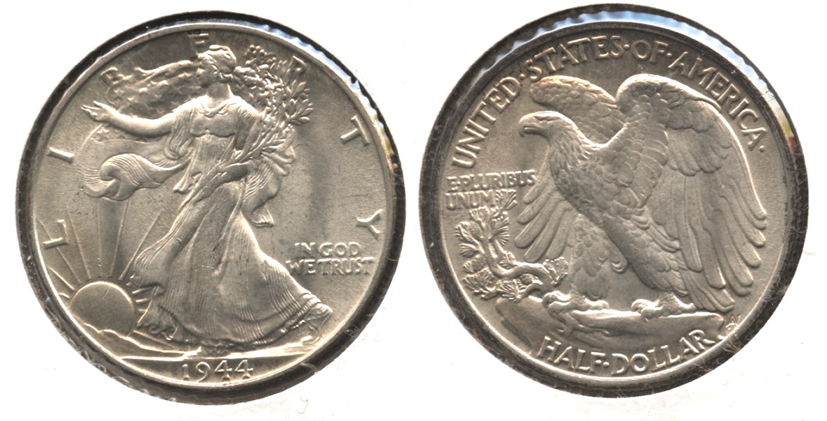 1944 Walking Liberty Half Dollar MS-63 #f