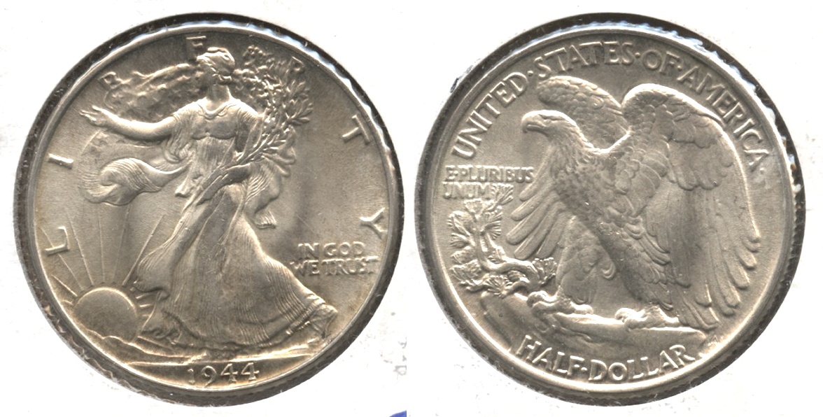 1944 Walking Liberty Half Dollar MS-64