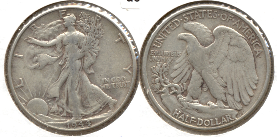 1944 Walking Liberty Half Dollar VF-20 a