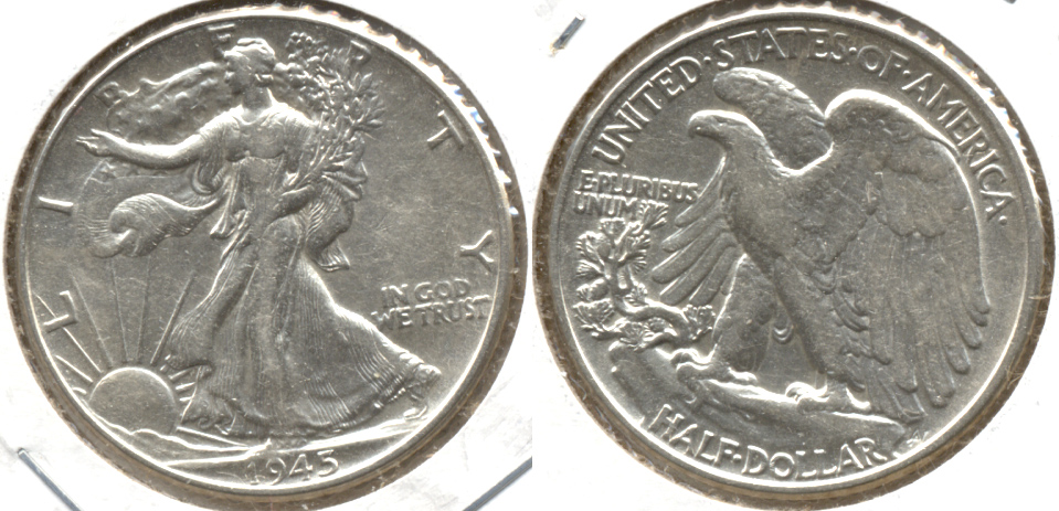 1945 Walking Liberty Half Dollar EF-40