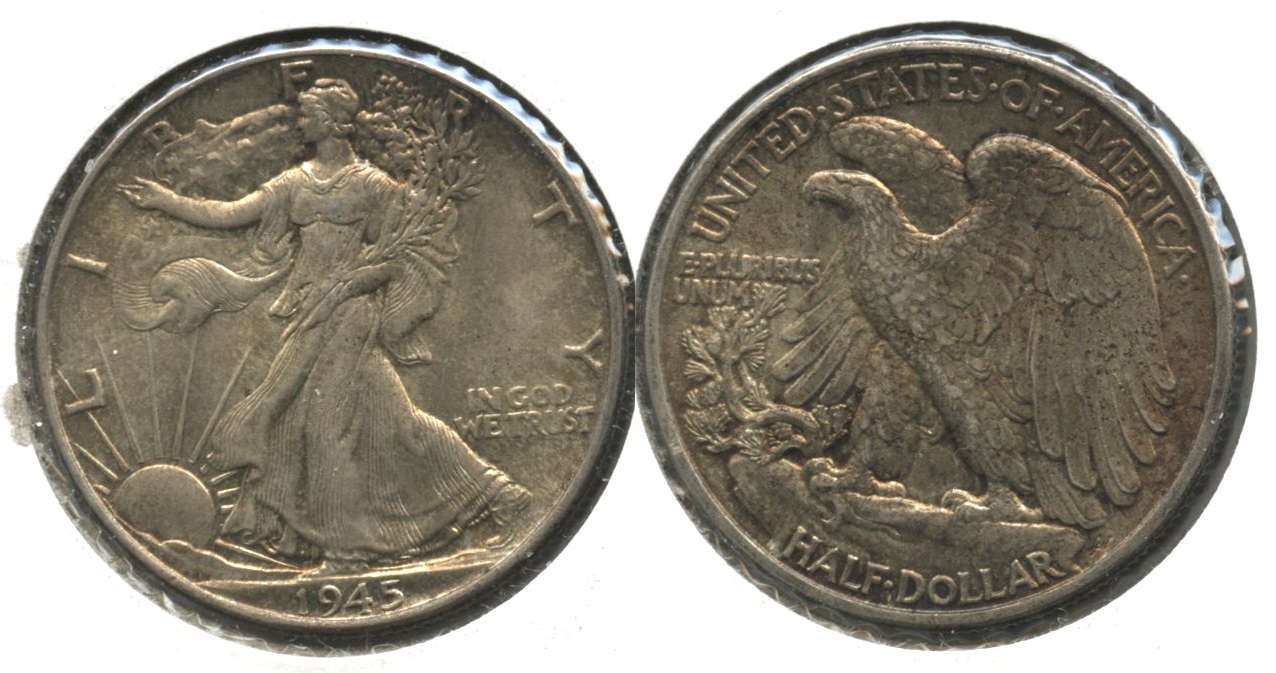1945 Walking Liberty Half Dollar MS-63 #m