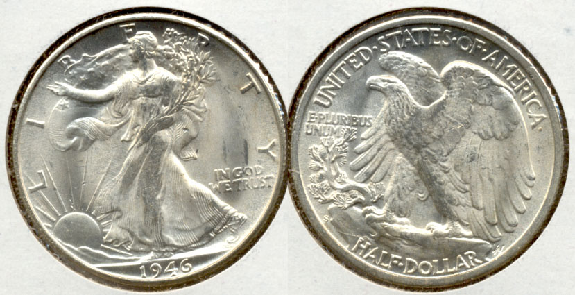 1946-S Walking Liberty Half Dollar MS-63