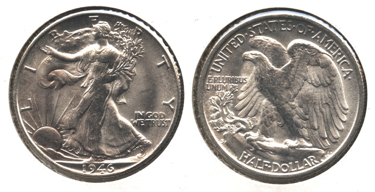 1946-S Walking Liberty Half Dollar MS-63 #b