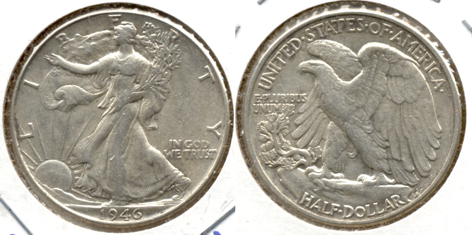 1946 Walking Liberty Half Dollar EF-45 c