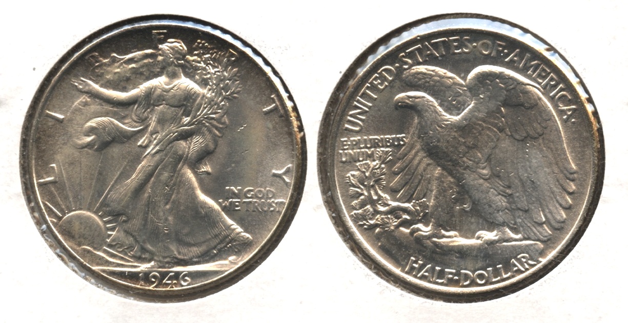 1946 Walking Liberty Half Dollar MS-62