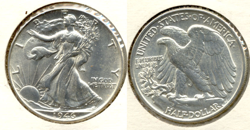 1946 Walking Liberty Half Dollar MS-63