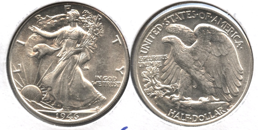 1946 Walking Liberty Half Dollar MS-64 #a
