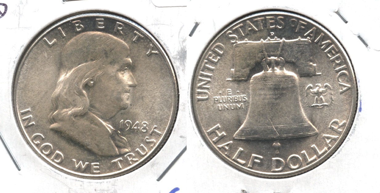 1948-D Franklin Half Dollar MS-64