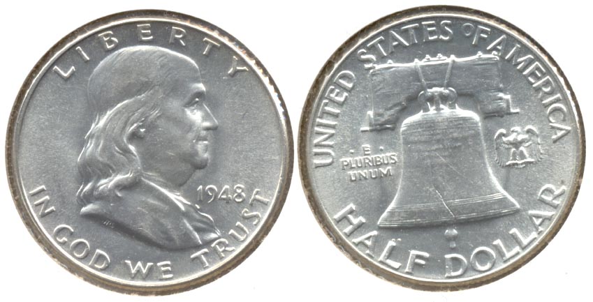 1948 Franklin Half Dollar MS-63 a