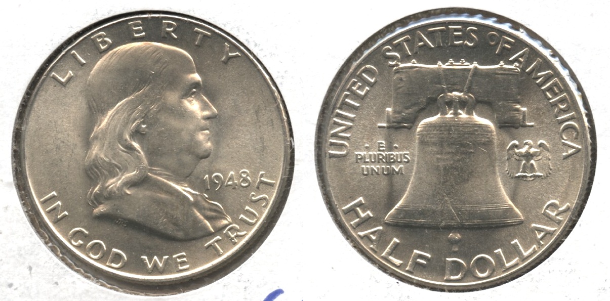 1948 Franklin Half Dollar MS-64