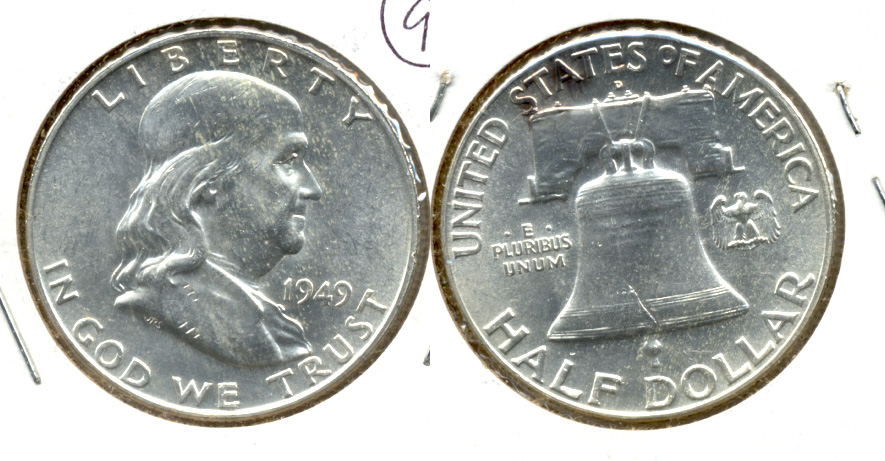 1949-D Franklin Half Dollar MS-60