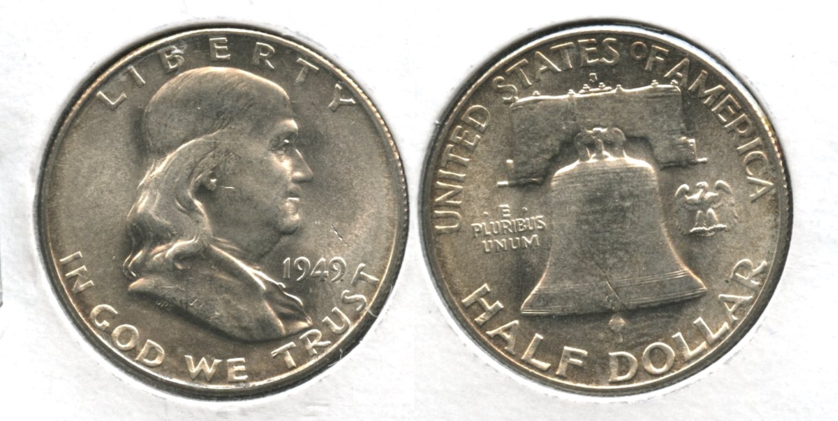 1949-S Franklin Half Dollar MS-60 #c