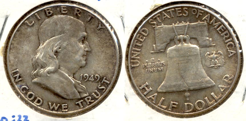 1949 Franklin Half Dollar MS-60 e